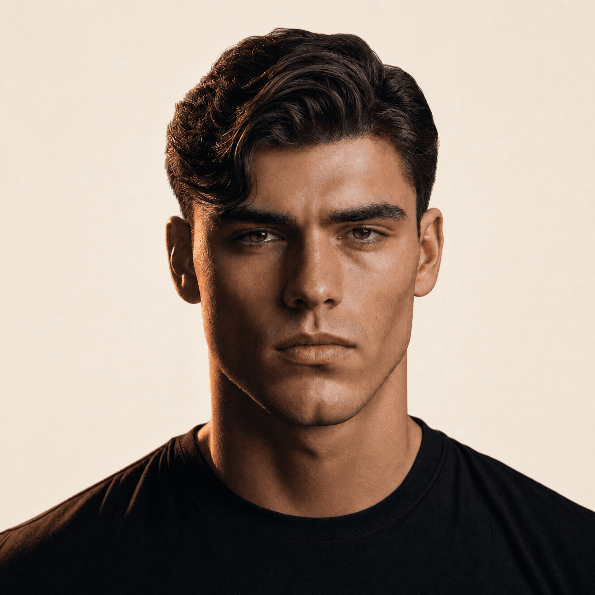 Wavy Side Part hairstyle preview